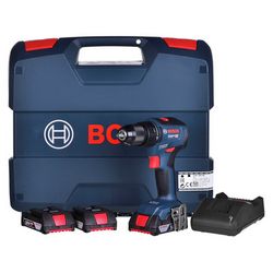 Bušilica BOSCH GSR 18V-50 (plava, 18V, 3x2.0Ah, s koferom)