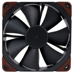 Ventilator za računalno kućište Noctua NF-F12 IndustrialIPPC-2000 (12 cm, crna, smeđa)