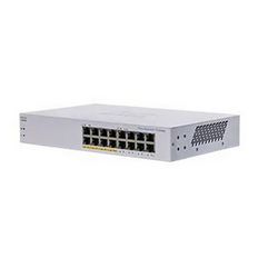 Mrežni prekidač CISCO CBS110 (Nekontrolirani L2 Gigabit Ethernet (10/100/1000), Power over Ethernet (PoE), 1U, Siva)