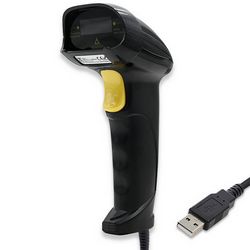 Laserski skener QOLTEC 50876 (USB, crna boja)