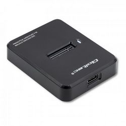 Kućište za disk QOLTEC 50313 (Crno, M.2, SSD)