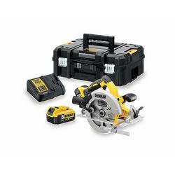 Prijenosna kružna pila DeWALT DCS570P2-QW (Žuta, promjer 18.4 cm, 5500 okretaja u minuti)