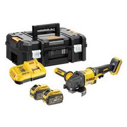 Kutna brusilica DEWALT DCG418X2-QW (crna, žuta, 125mm, 54V, 2x9Ah)