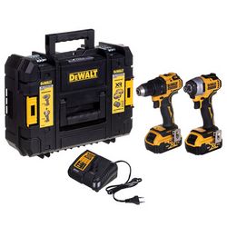 Aku bušilica DeWALT DCD709 + DCF809 (2 x baterija 5.0 Ah, XR 18V, TSATK)