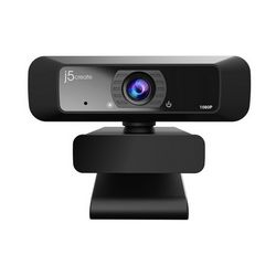 Web kamera J5 CREATE JVCU100 (HD, USB, 360° rotacija, 1080p rezolucija snimanja, crna)