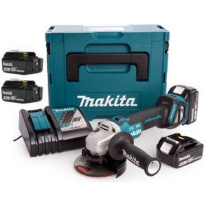 Angle grinder 18V 3x5.0Ah battery DGA513RT3J MAKITA