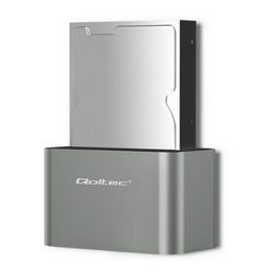 Stajalište za HDD/SSD QOLTEC 5315 (2.5"/3.5" SATA, USB 3.0)