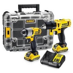 Električni odvijač/udarni odvijač DeWALT DCK211D2T (crna, siva, žuta boja)