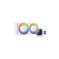DeepCool LS520 WH Processor All-in-one liquid cooler 12 cm White 1 pc(s)