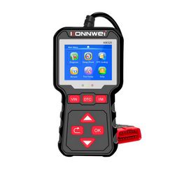 Dijagnostički mjerač KONNWEI model KW320 (OBD2 skener, univerzalna kompatibilnost, brzo čitanje i brisanje kodova)