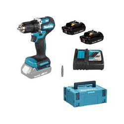 Akumulatorski odvijač MAKITA DDF487RAJ (18V, 40/25Nm, 2x2.0Ah)
