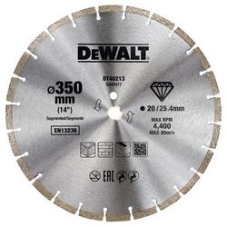 Dijamantni rezni disk DEWALT DT40213-QZ (350x25, 4mm) 