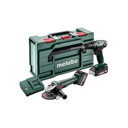 Kombinirani alat METABO, COMBO SET 18V 2.4.3 (BS18+W18) (1x4,0Ah, 1x2,0Ah, METABOX)