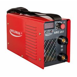 Inverterski zavarivač WELDMAN ARC-201 (inverterska tehnologija, 200A, za elektrode do 4mm, crna)
