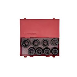 Set utičnica za udarni alat KING TONY (1", 8 komada: 24, 27, 30, 32, 33, 36, 38, 41)
