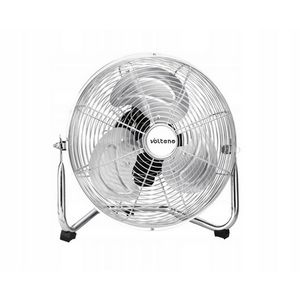 Floor fan-circulator with chrome finish 80W / 40 cm