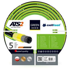 CELLFAST GARDEN HOSE GREEN ATS2 SIZE: 5/8" LENGTH: 50m