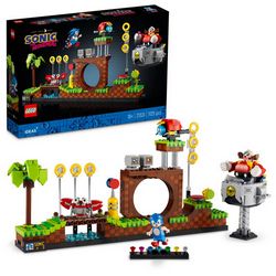 Igračka LEGO Sonic the Hedgehog - Zelena zona brda, 21331 (set za sastavljanje)