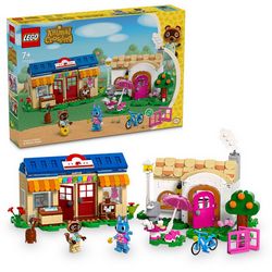 Igračka LEGO Trgovina Nook i kuća Rosie iz serije Animal Crossing 77050 (broj komada: 1200)