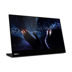 Prijenosni monitor Lenovo M14t (Crna, LED zaslon 35.6 cm (14"), 1920 x 1080 piksela, Full HD, dodirni zaslon)