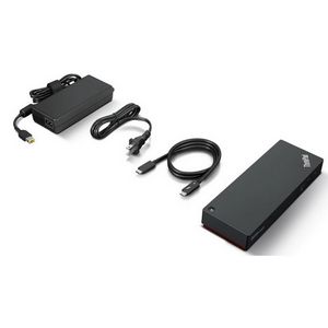 Lenovo ThinkPad Universal Thunderbolt 4 Smart Dock Wired Black