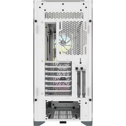 Računalno Kućište CORSAIR iCUE 5000X RGB Midi Tower (Bijelo, RGB osvjetljenje)