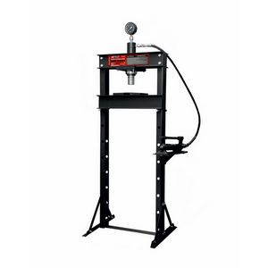 AWTOOLS HYDRAULIC PRESS 20 TON WITH PRESSURE GAUGE