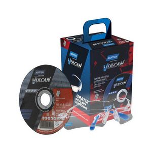 NORTON SHIELD. VULCAN 125 x 1.0 /100pcs. INOX+GLASSES FREE