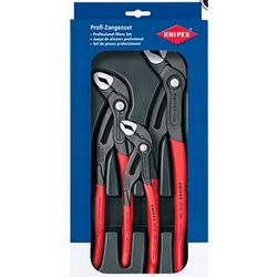 Kliješta za cijevi KNIPEX Cobra - set s profiliranim čeljustima (crna)
