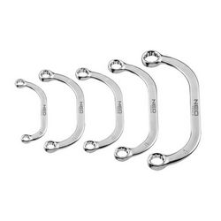 Savijeni ključevi s prstenom, set od 5 (9-22 mm)