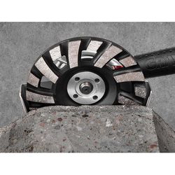 Dijamantna brusna ploča, 125 x 22.2 x 5 mm, segment C (crna)