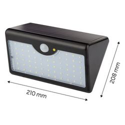 Solarna zidna lampa, NO NAME, SMD LED daljinski upravljač (900 lm)