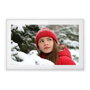 Denver PFF-1021 digital photo frame White 25.6 cm (10.1") Touchscreen Wi-Fi