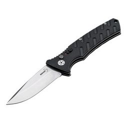 Nož BÖKER PLUS Strike Spearpoint (crni, oštrica od nehrđajućeg čelika)