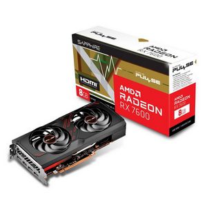 Sapphire PULSE 11324-01-20G graphics card AMD Radeon RX 7600 8 GB GDDR6