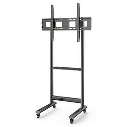 Mobilni stalak za TV 50-90" s policom za AV, TECHLY, Mobile TV Stand 50-90" 70kg with AV Shelf (nosivost 70kg)