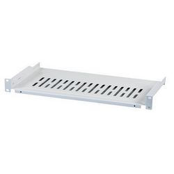 Polica za Rack 19" 1U s Perforacijom 250mm (Siva)