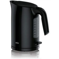 Čajnik BRAUN WK3100BK PurEase (crna, standard, 2200 W, 1.7 L, plastika, 360° rotacijska baza)
