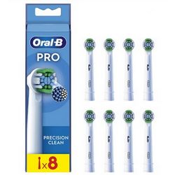 Set četkica za zube Oral-B EB20RX-8 (Za odrasle, Broj uključenih četkica 8, Bijela)