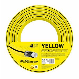 CELLFAST WĄŻ OGRODNICZY  YELLOW 3/4" 50m