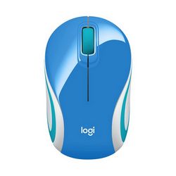 Logitech M187 - mus - 2.4 GHz - bla