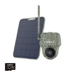 Nadzorna kamera REOLINK Go Series G450 + Solar Panel 2 4K (IP Dome, 8MP, 4G LTE, WiFi, vanjska, solarna/baterijska, žična i bežična) 