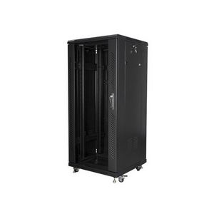 Lanberg FF01-6627-12B rack cabinet 27U Freestanding rack Black