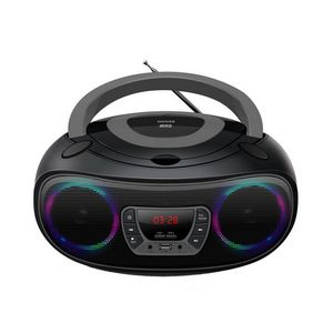 Prijenosni zvučnik DENVER TCL-212BT sivi (Bluetooth, USB, FM radio)