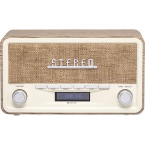 Retro radio Denver DAB-18 ligh wood
