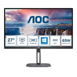 Monitor AOC V5 Q27V5N (68.6 cm (27"), 2560 x 1440 piksela, Quad HD, LED, crna)