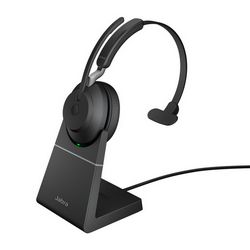 Slušalice JABRA Evolve2 65 UC Mono (uključuje Link 380a, stanicu za punjenje)