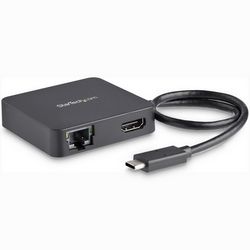 Adapter s više priključaka STARTECH MULTIPORT ADAPT USB-C/4K HDMI GBE USB-C/A (USB-C, 4K HDMI, GBE, USB-C/A)
