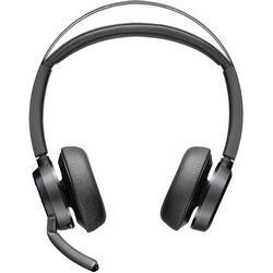 Slušalice Poly, POLY, Voyager Focus 2 +BTDongle USB-A (bežične, s mikrofonom, za komunikaciju, crne)