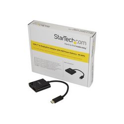 Adapter USB-C na DP s USB PD, BARCODE, Model USB-C TO DP WITH USB PD (Boja: crna, USB-C na DP, s USB PD)